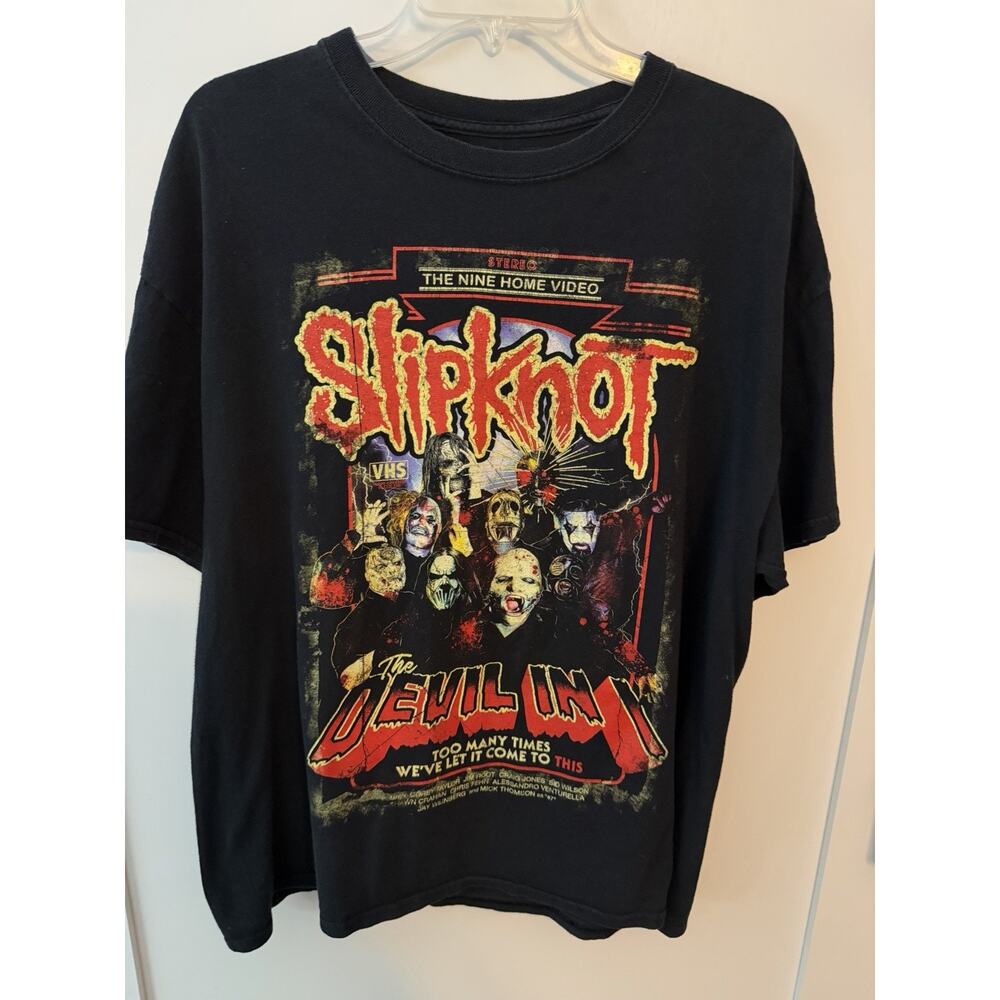 Slipknot The Devil In I Band T Shirt Black XL Double Sided Heavy Metal Rock
